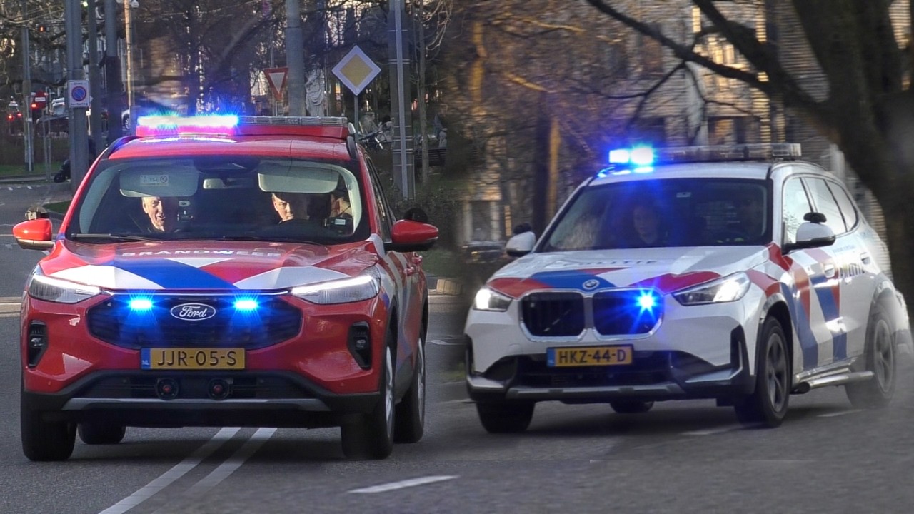 [PRIMEUR] Diverse Hulpdiensten met spoed door Arnhem!