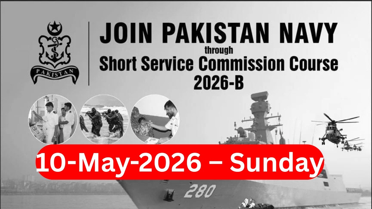 Pakistan Navy SSC Jobs 2026-B | Join Pak Navy as Commissioned Officer | Apply Online