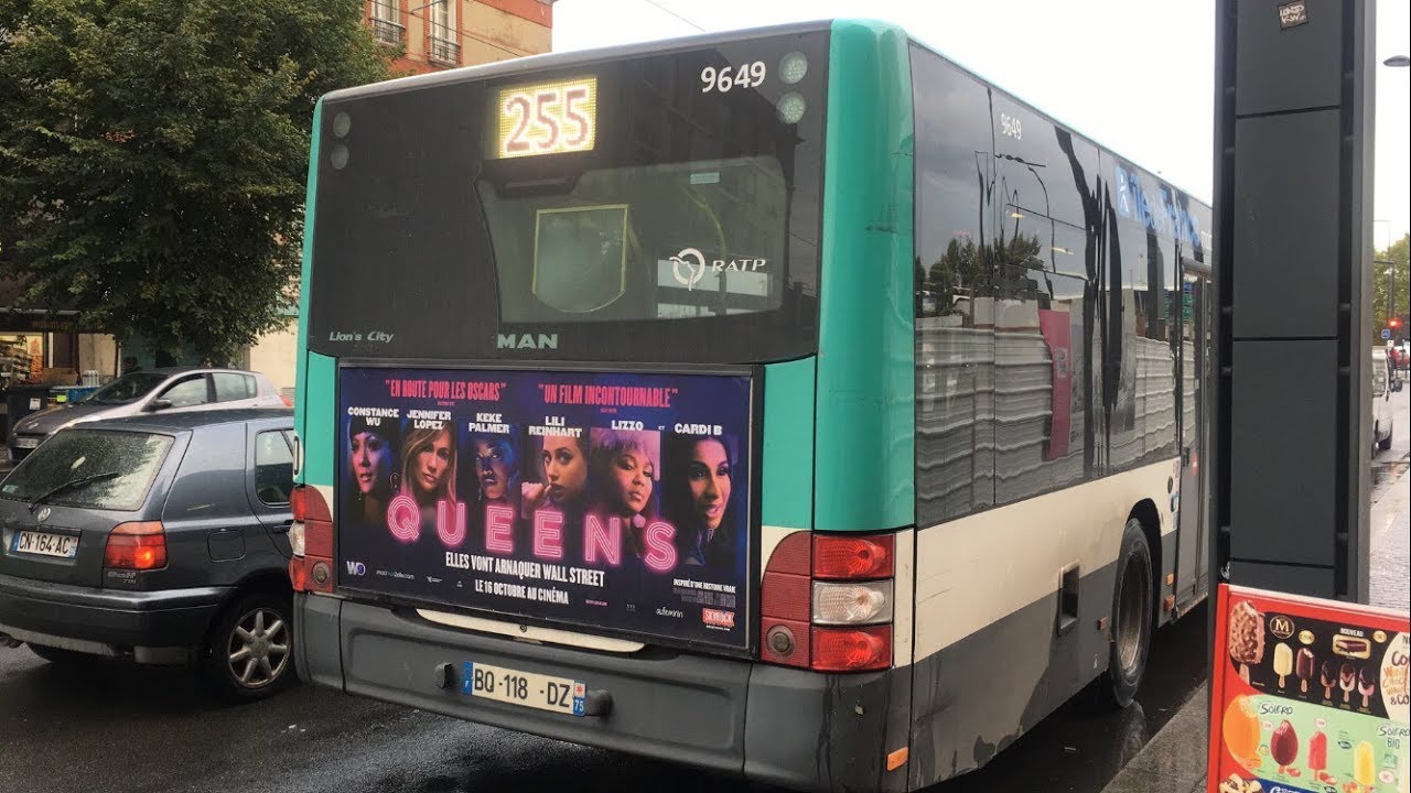 VIDEO] MAN NL 255 - N•9659 -RATP Paris Kickdown 3