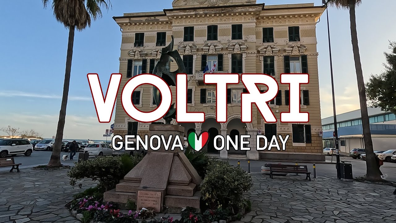 GENOVA VOLTRI VIDEO 4K ITALY 🇮🇹 || #travel #music #italy #yahtclub #motivation