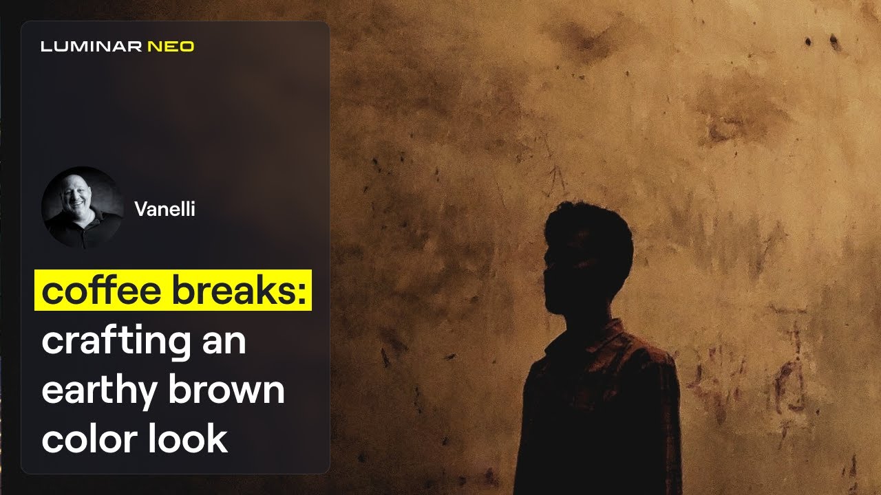 Crafting an Earthy Brown Color Look | Coffee Breaks | Luminar Neo