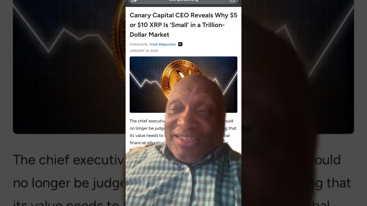 Генеральный директор Canary Capital заявил, что XRP будет использоваться для большей части токени...