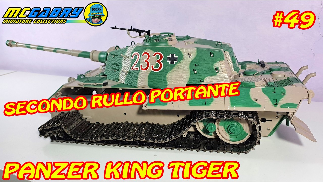 KING TIGER HACHETTE N.49 SECONDO RULLO PORTANTE - UNBOXING EDICOLA