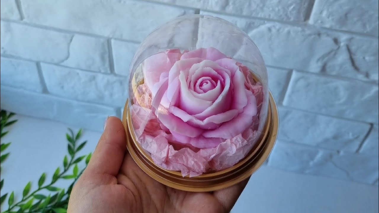 Мыловарение| Заливка силиконовой формы розы от формадела Saponelli molds | эффектная упаковка!