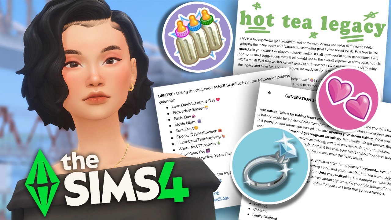 Я написала задание, которое ЗАСТАВИТ ВАС ЗАХОТЕТЬ сыграть в Sims 4 снова!!
