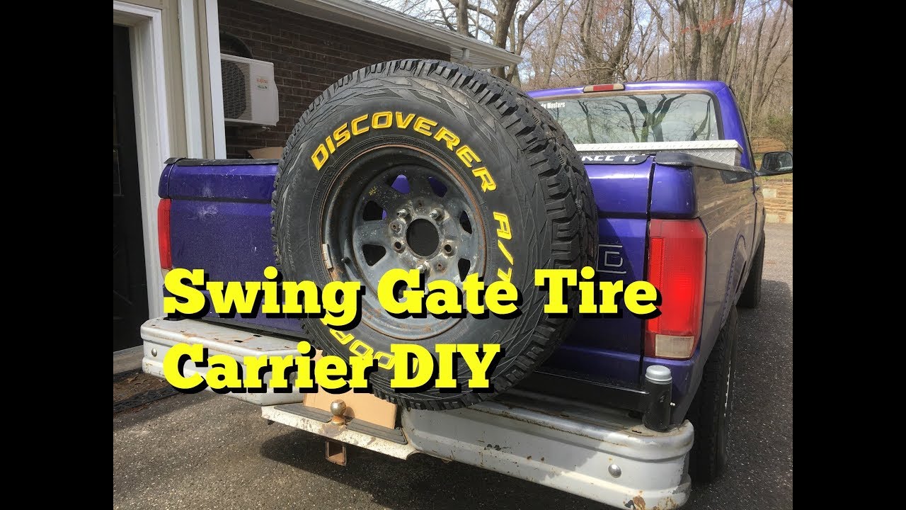 How to Build a Swing Gate Tire Carrier | 1995 Ford F150 - Part 1