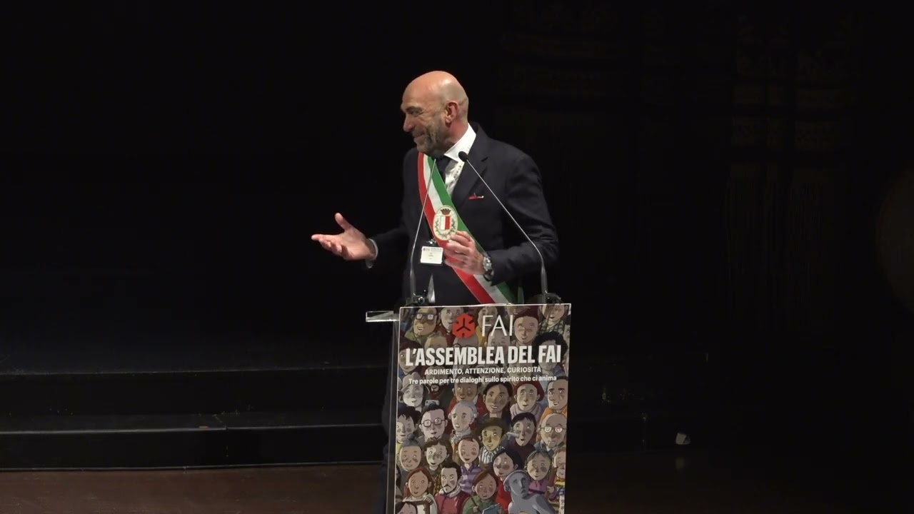 XXX Convegno dei Delegati e Volontari FAI - Vito Leccese, Sindaco di Bari