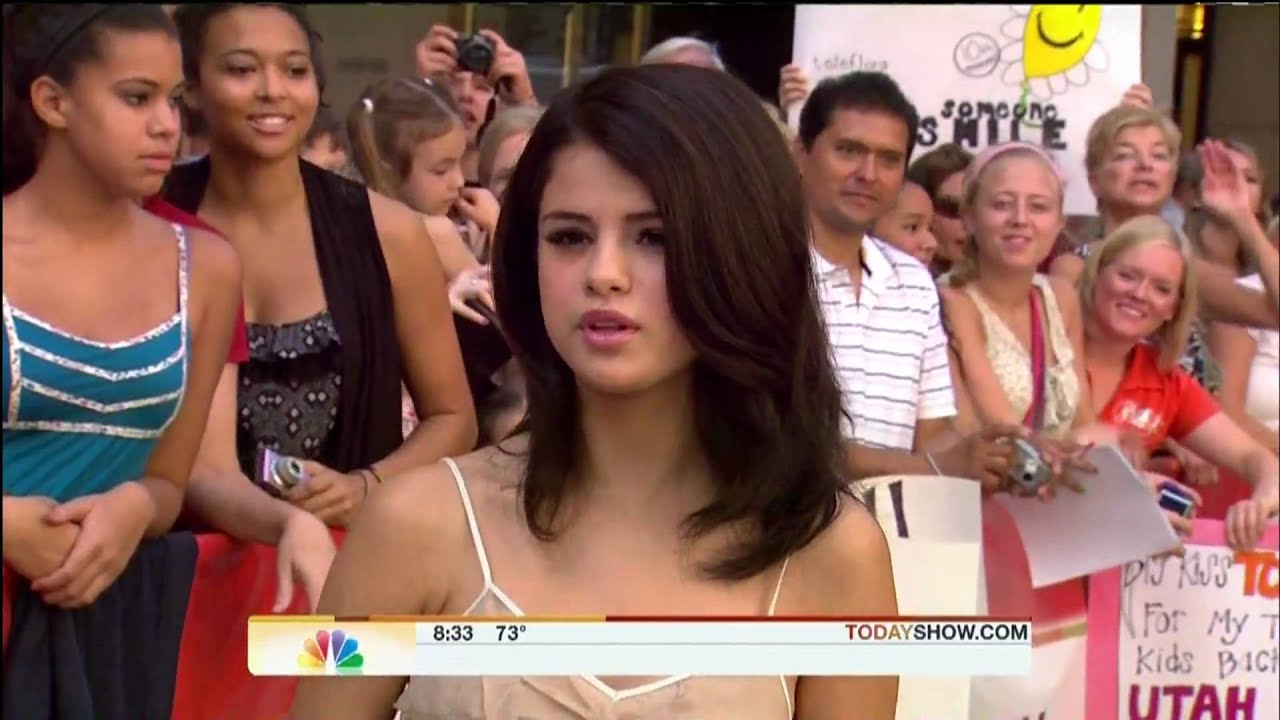 Selena Gomez on the Today Show - 21 July 2010 HQ
