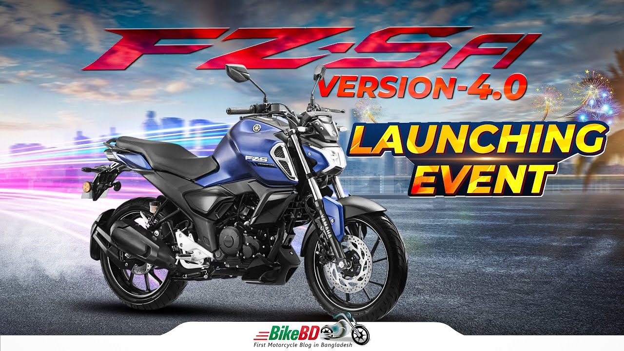 Yamaha FZS V4 Price in Bangladesh || Full Launch Event Review and First Look || BikeBD