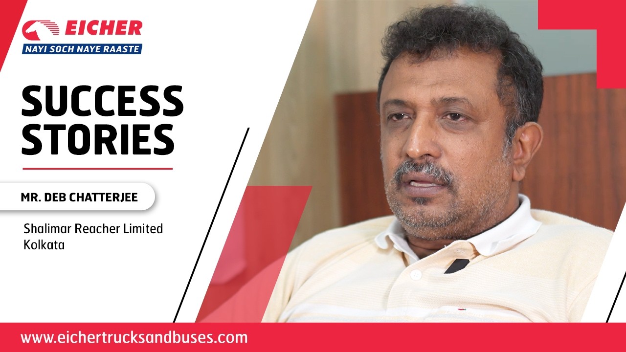 #eichersuccessstories featuring Mr. Deb Chatterjee, Shalimar Reacher Limited, Kolkata