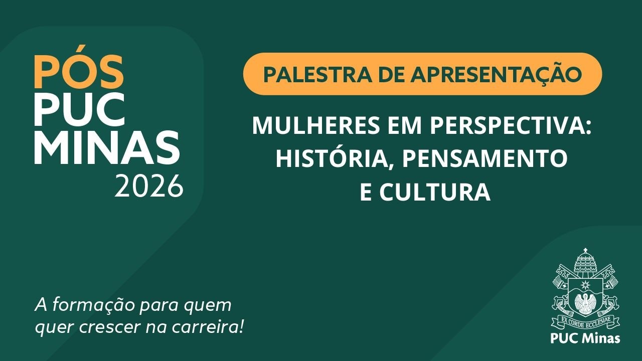 Palestra de apresentação da pós em Mulheres em Perspectiva: história, pensamento e cultura