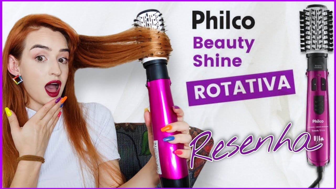 ESCOVA ROTATIVA PHILCO | Resenha completa