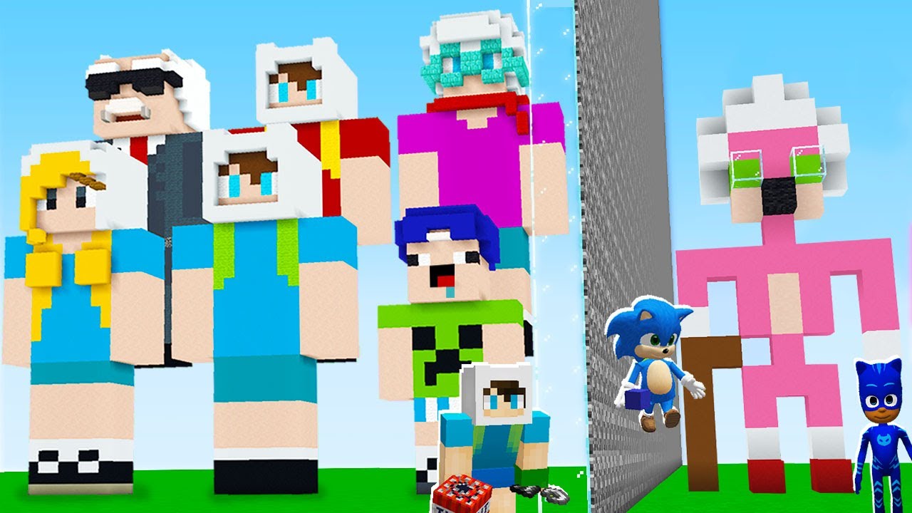 YAPI KAPIŞMALARINDA ARKADAŞIMI AİLE İLE TROLLEDİM - 😱 Minecraft