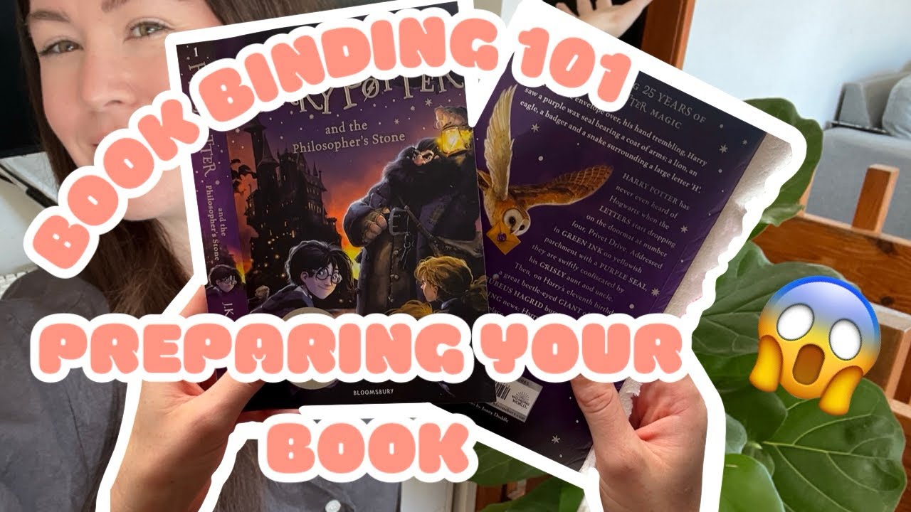 Bookbinding 101 - Prepare your book