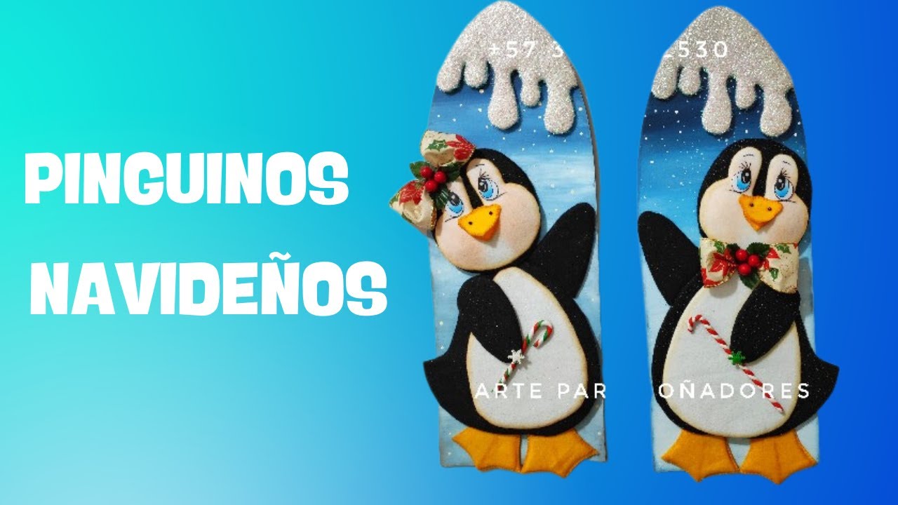 PINGUINOS NAVIDEÑOS