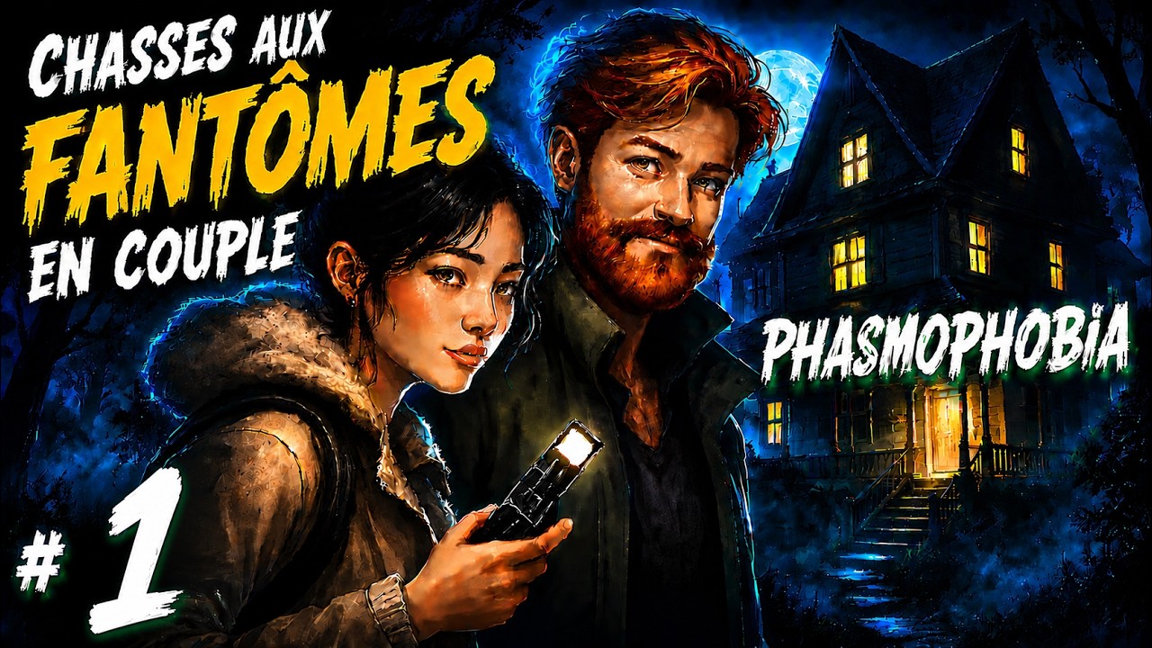 Phasmophobia - Chasse au fantôme en couple