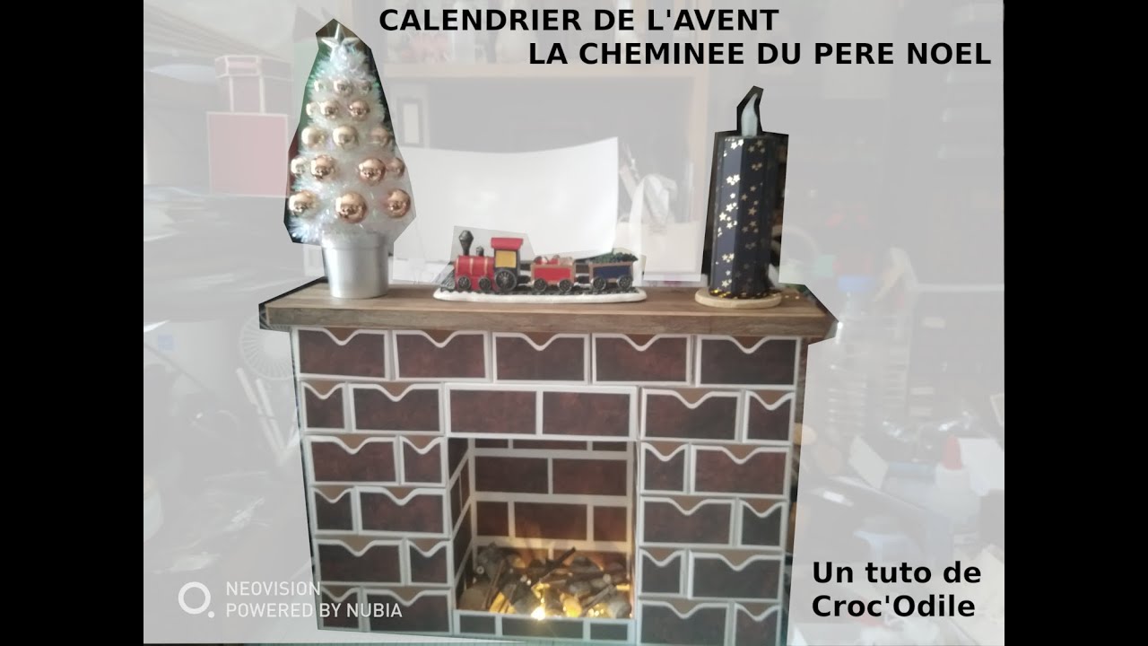 la cheminée du père noël CALENDRIER DE L'AVENT - VIDEO 1