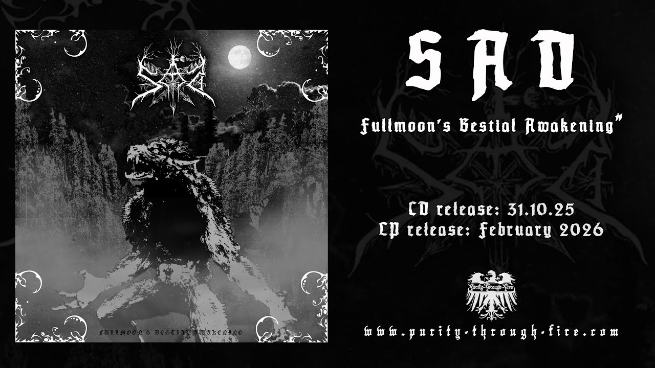 SAD - Fullmoon's Bestial Awakening - Full Album