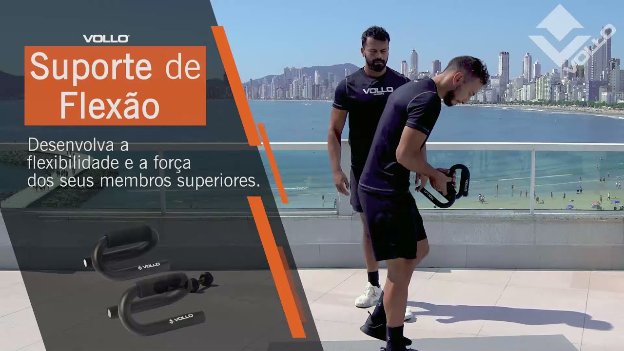 Suporte de Flexão Vollo - Exemplo de uso