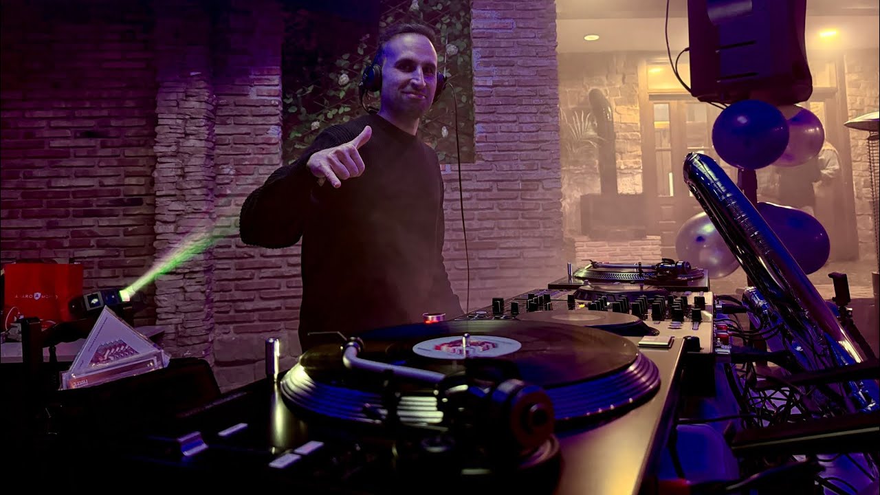 TECHNO / TRANCE Vinyl Set 🔊 Adriano – Birthday Tardeo | El Molar (Madrid) – 07·02·26
