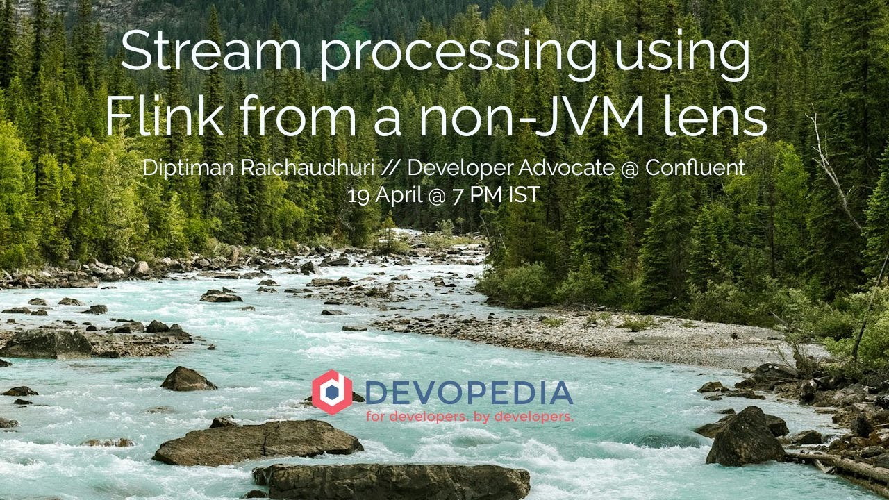 Stream processing using Flink from a non-JVM lens