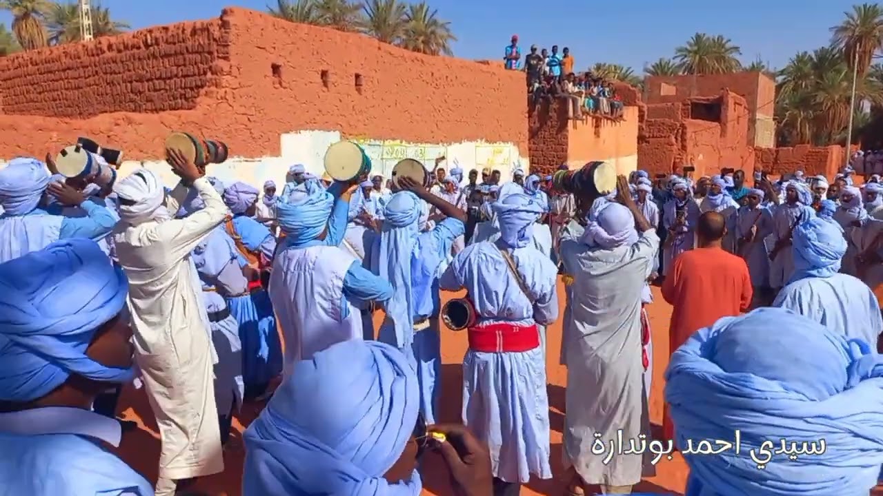 بارود زيارة سيدي الحاج بن احمد قصر اولاد راشد قرص فزعة الساهلة الاول صباحا