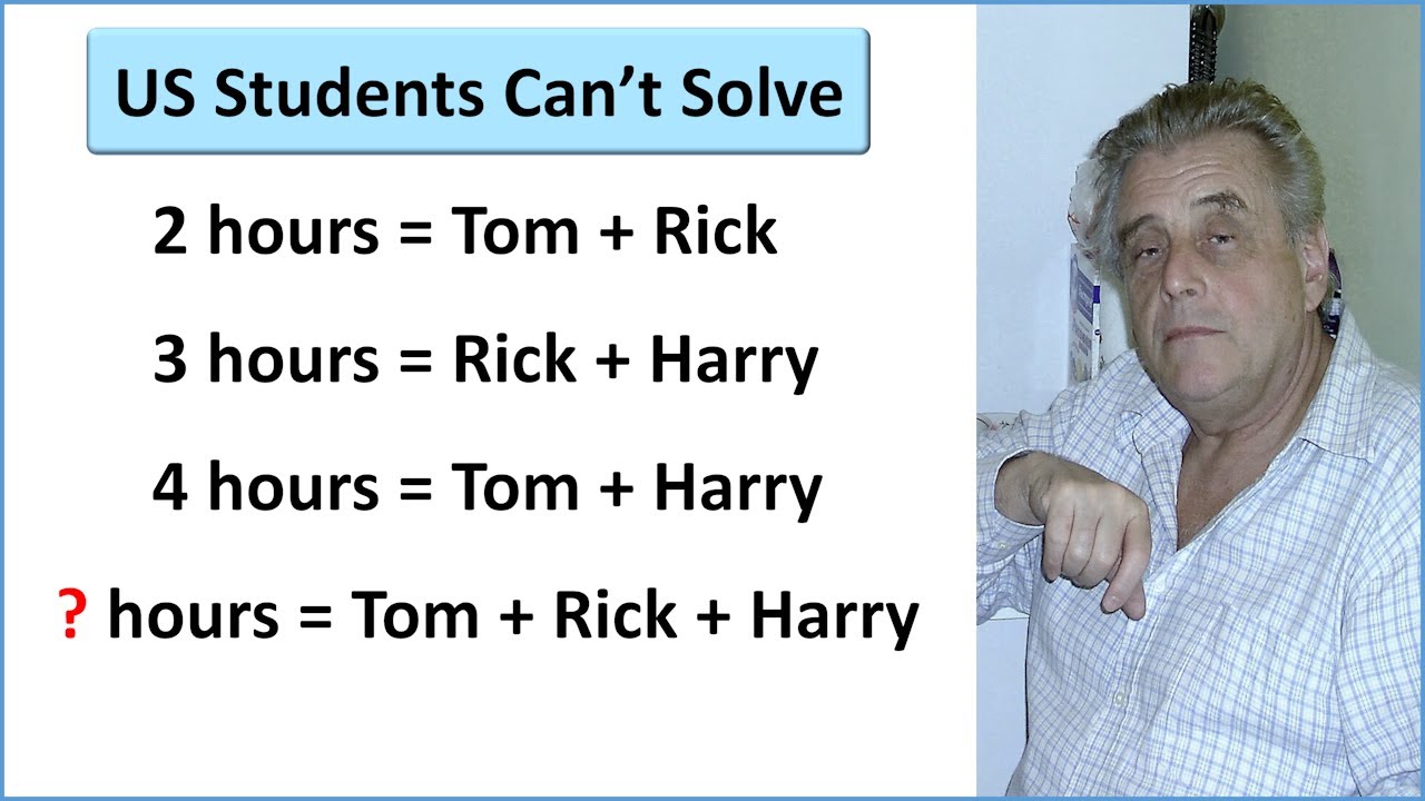 US College Students Baffled By Simple Question. Can You Solve It?