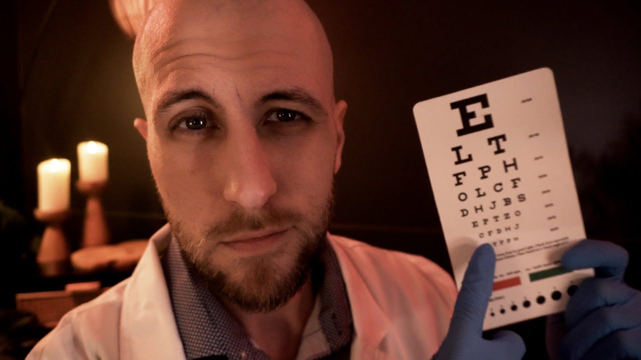 ASMR | Most Relaxing Cranial Nerve Exam (Sleep Inducing)