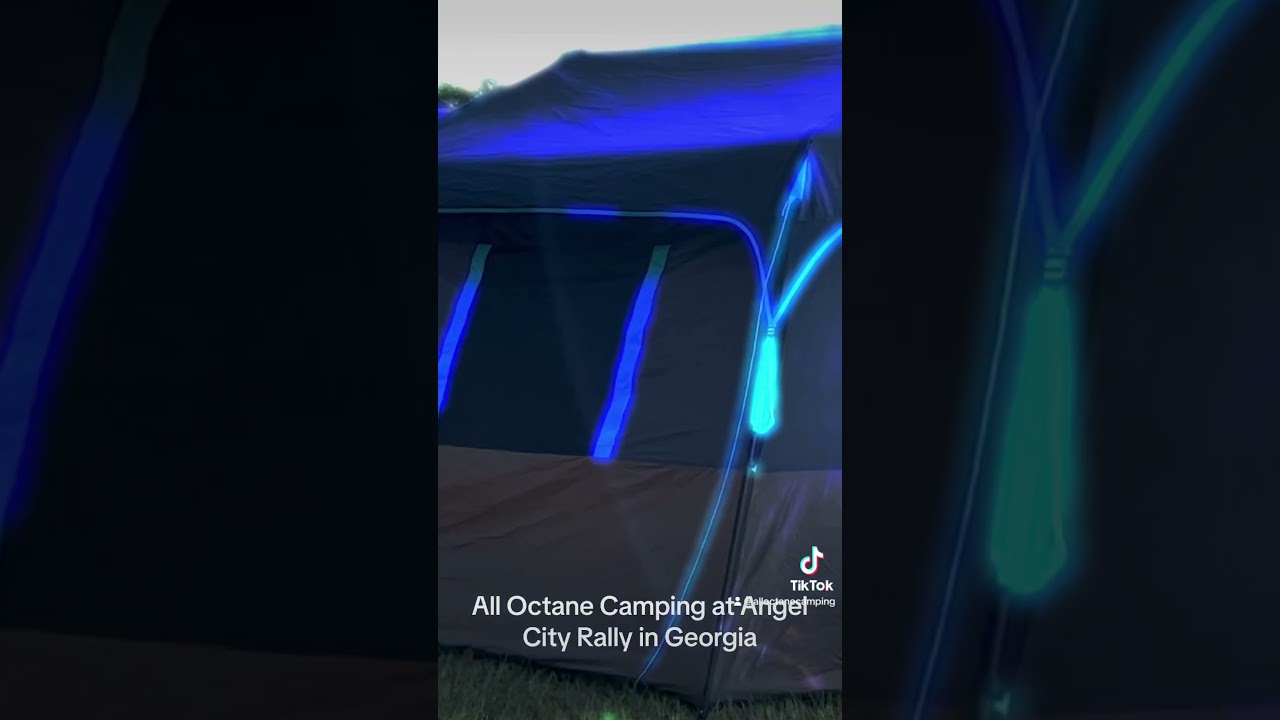 All Octane Camping at Angel City Rally GA #bikerdad #motoglamping #bikerlife #rallylife