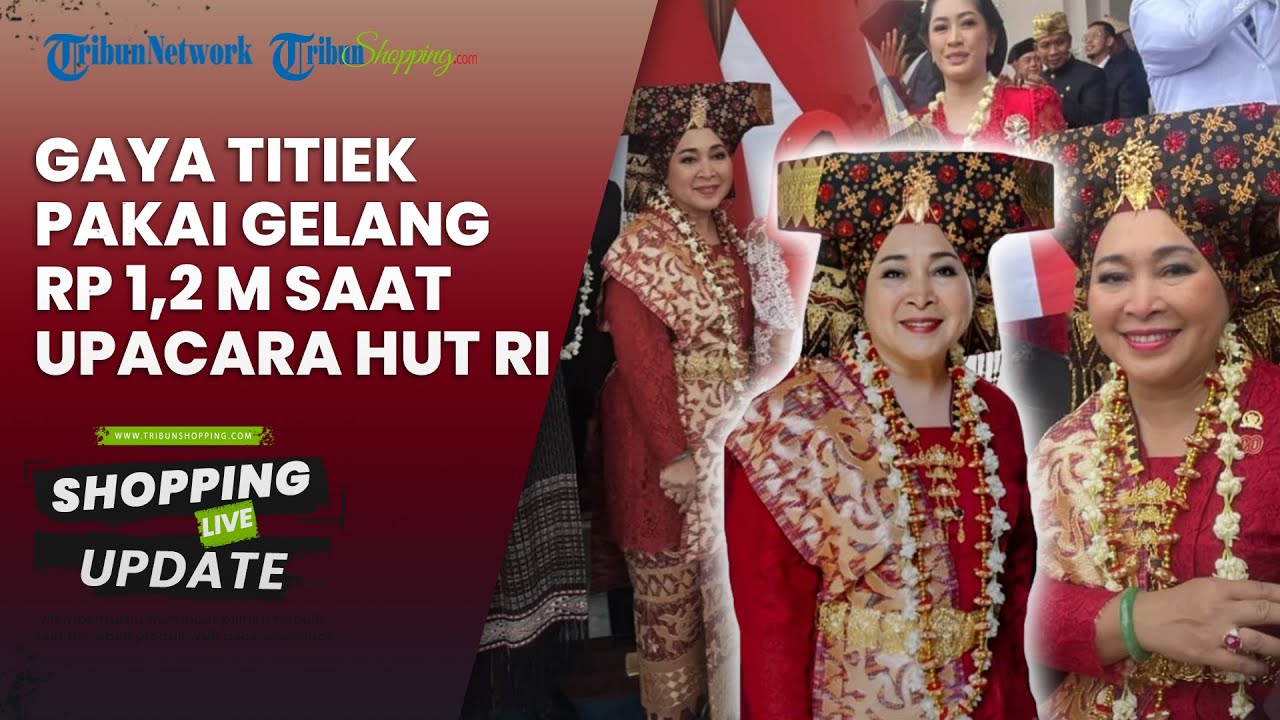 Dibanderol Rp 1,2 Miliar, Intip Penampakan Gelang Giok Mewah Titiek Soeharto di Upacara HUT ke-80 RI