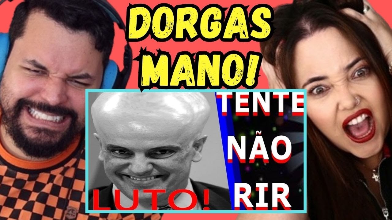 10 MINUTOS DE DORGAS - CABEÇA DE NOIS TUDO😲👺 - TENTE NÃO RIR! ‹ REACT ›