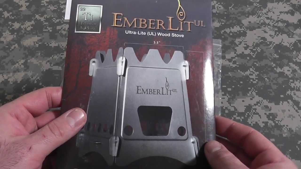 Emberlit UL  Ultra Lite Wood Stove