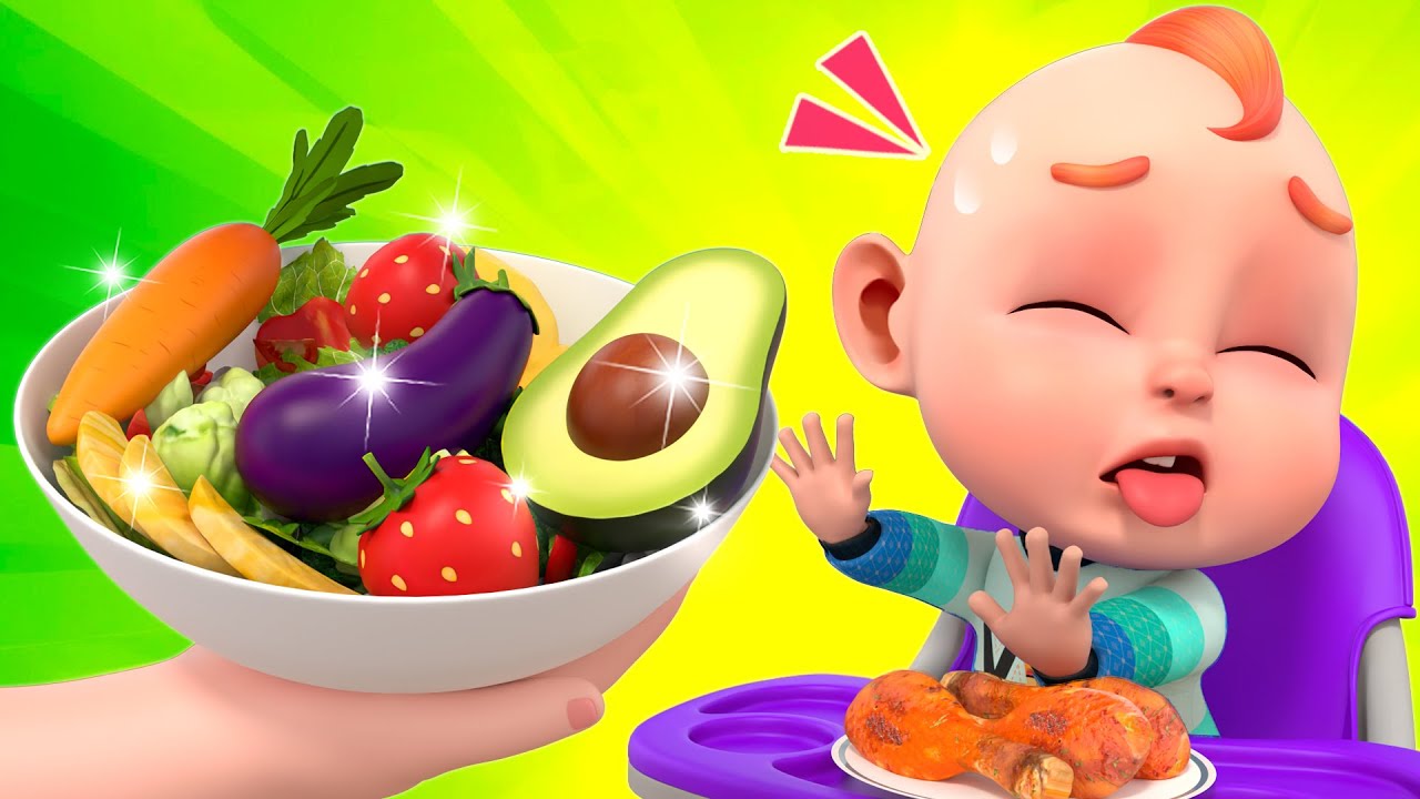 No More Junk Food 🚫🍩 | Healthy Habits Song for Children | Rosoo Nursery Rhymes & Kids Songs