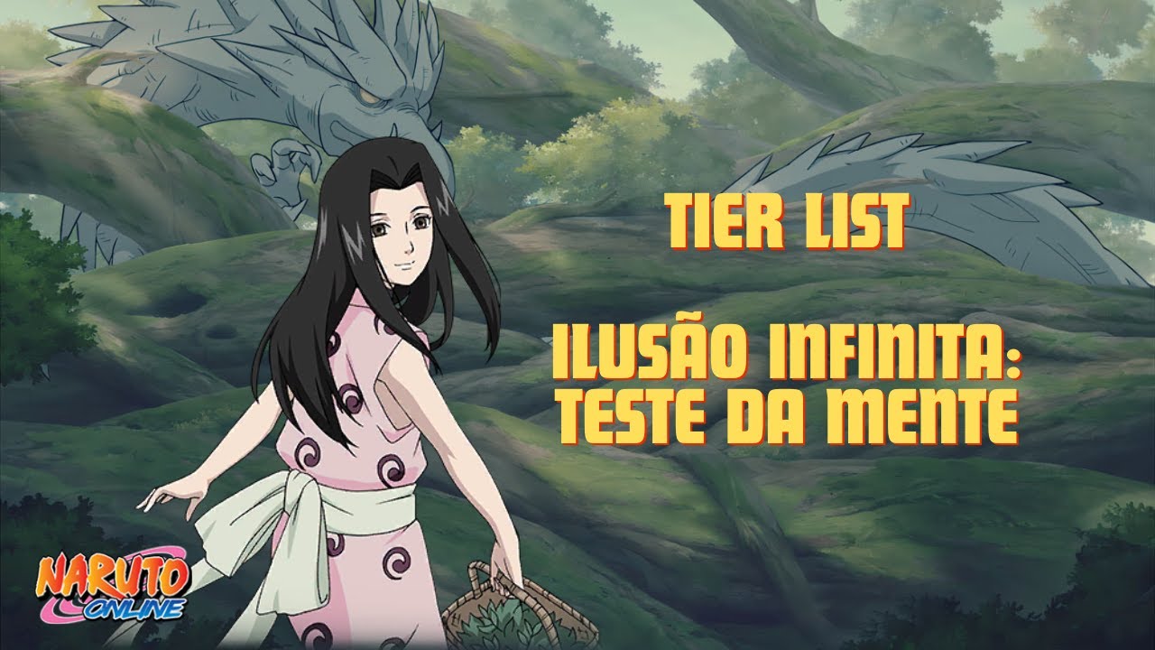 TIER LIST: ILUSÃO INFINITA - TESTE DA MENTE | PARTE 1 | NARUTO ONLINE