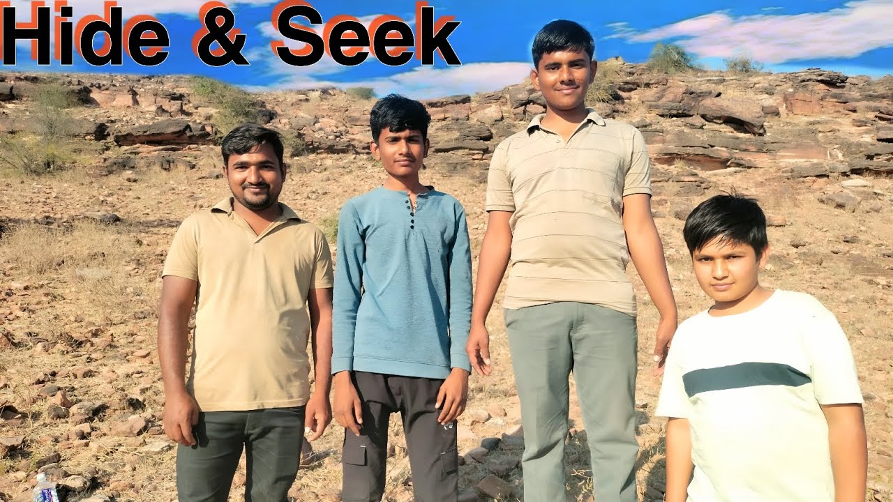 Extreme hide & seek Challenge in Mountain
