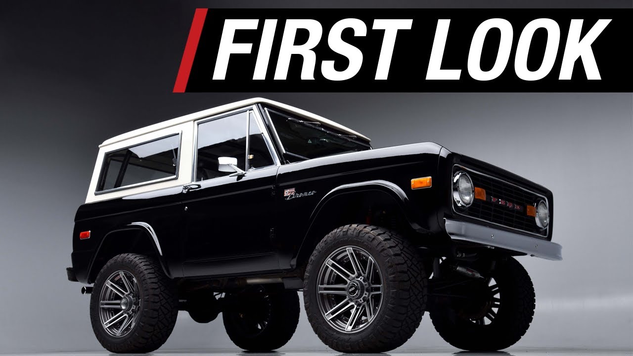 FIRST LOOK - 1975 Ford Bronco Custom SUV - BARRETT-JACKSON 2022 PALM BEACH AUCTION