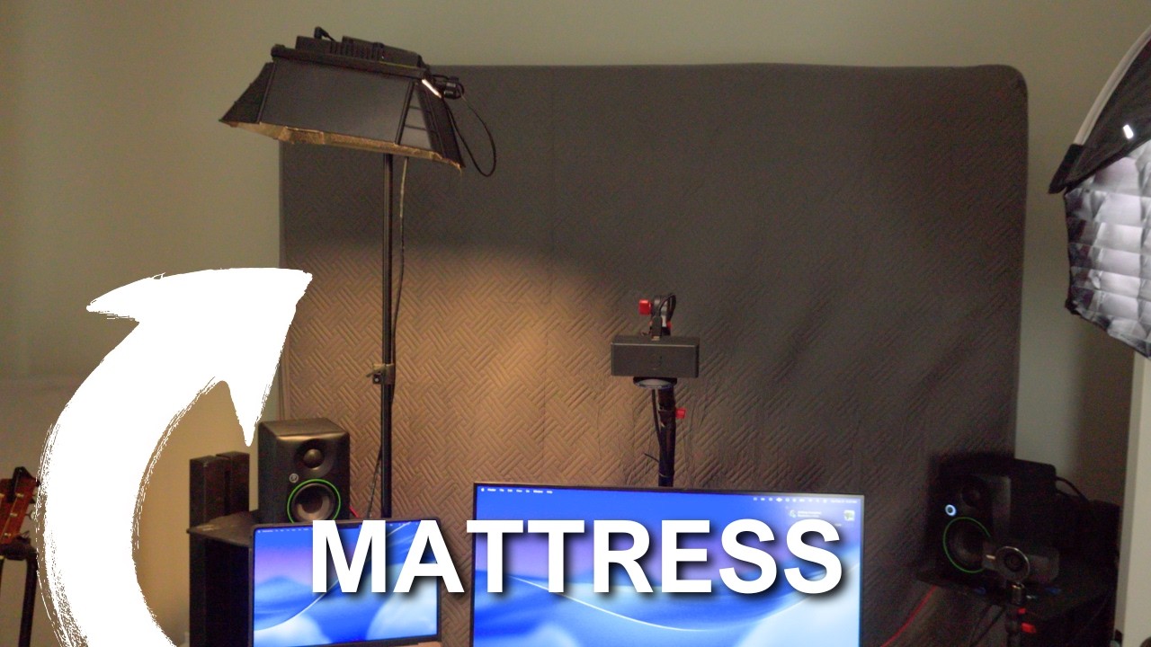 Using a Giant Mattress for Acoustic Treatment