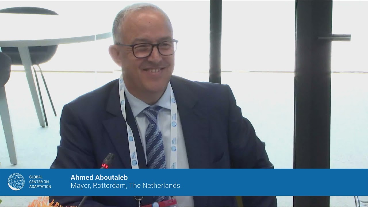 Ahmed Aboutaleb at High-level Dialogue: An Adaptation Acceleration Imperative for COP26