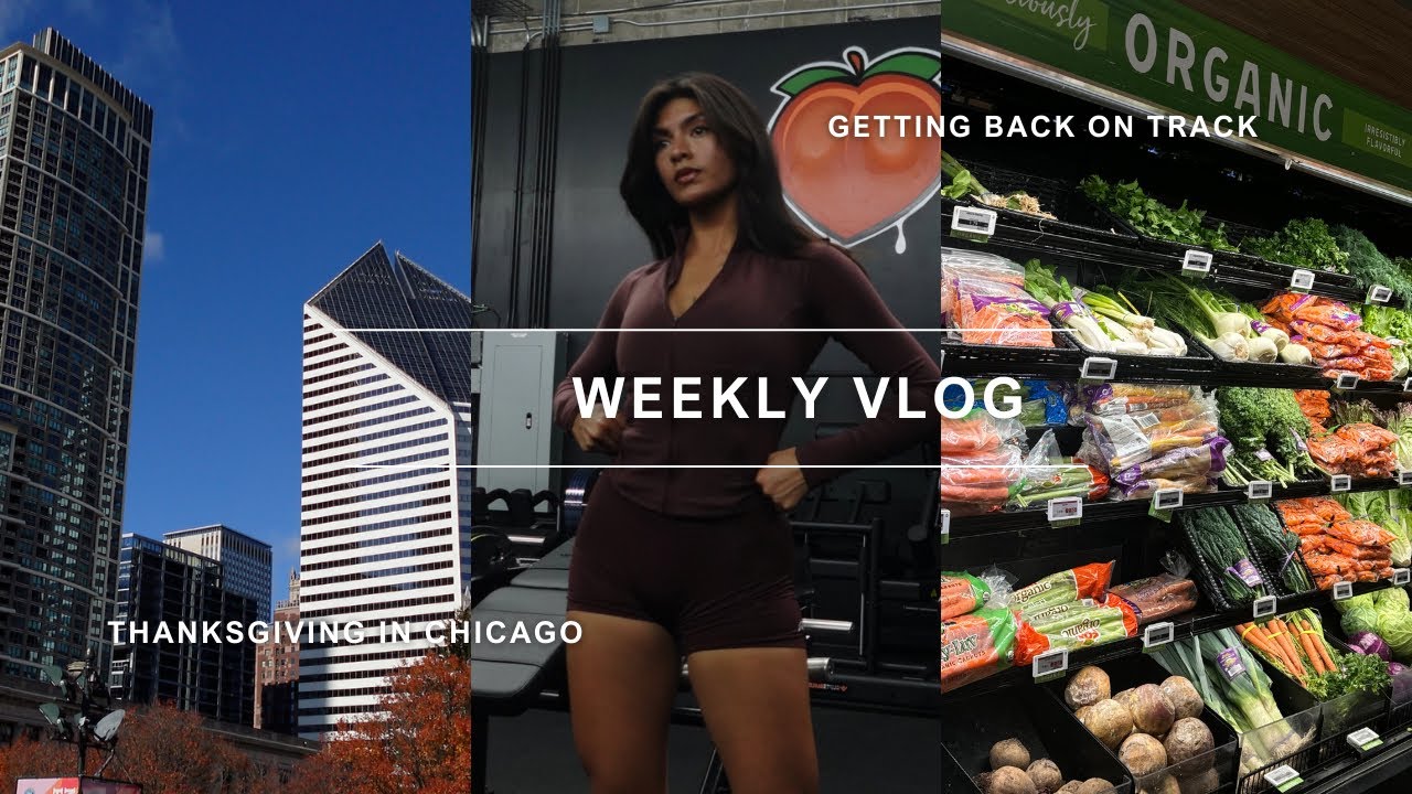 Back on track vlog: Meal prep, routines, thanksgiving parade with my girls🦃🍁