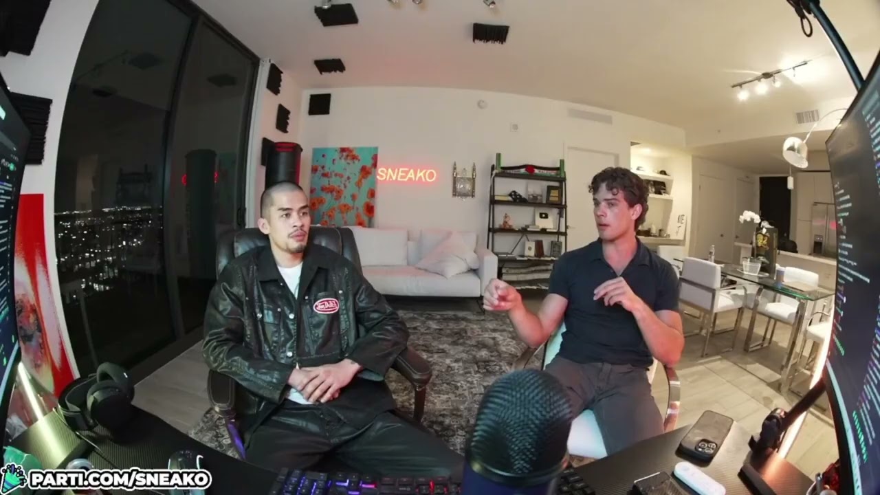 SNEAKO was SHOCKED after Clav revealed he started TRT at 14 years old, and is already infertile 😳