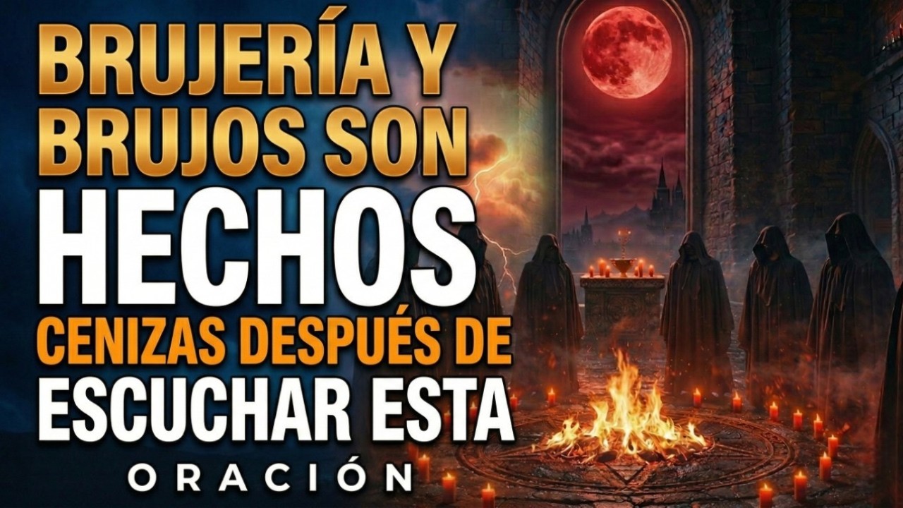 Urgente despues de esta Oracion todo HECHIZO y MALDICIONES son hechos CENIZAS