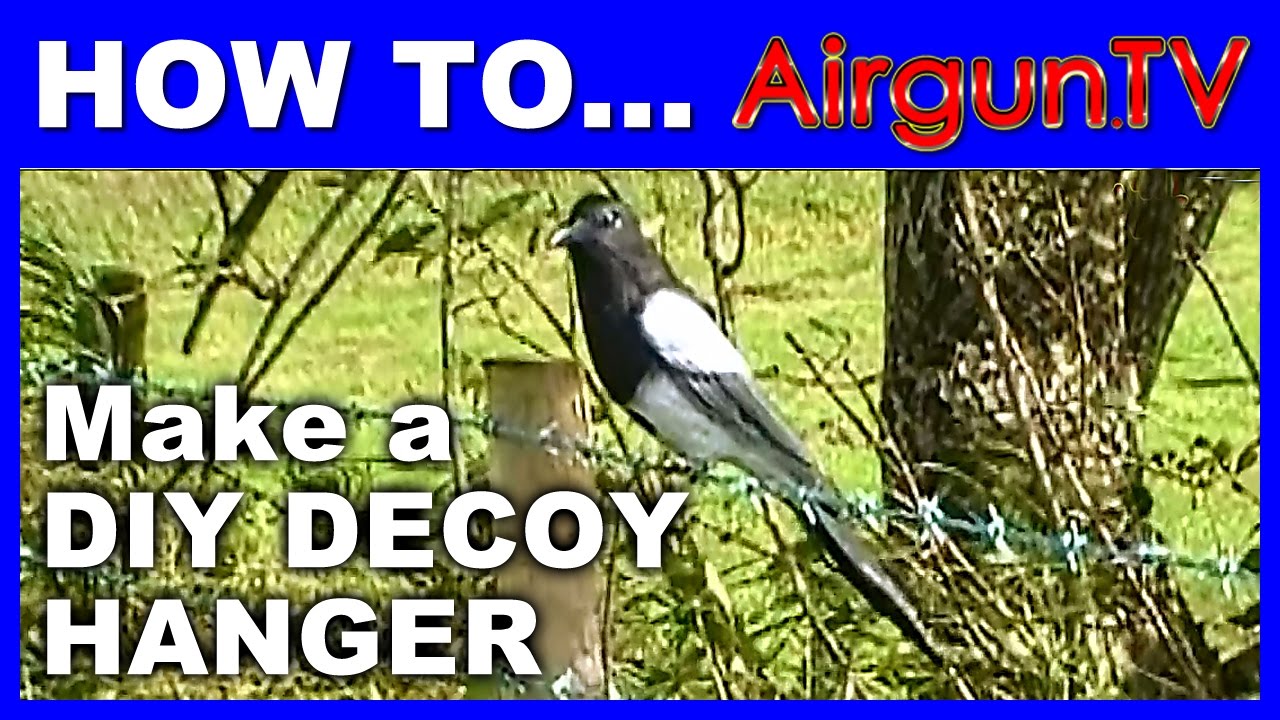 HOW TO make a brilliant decoy for air rifle hunting