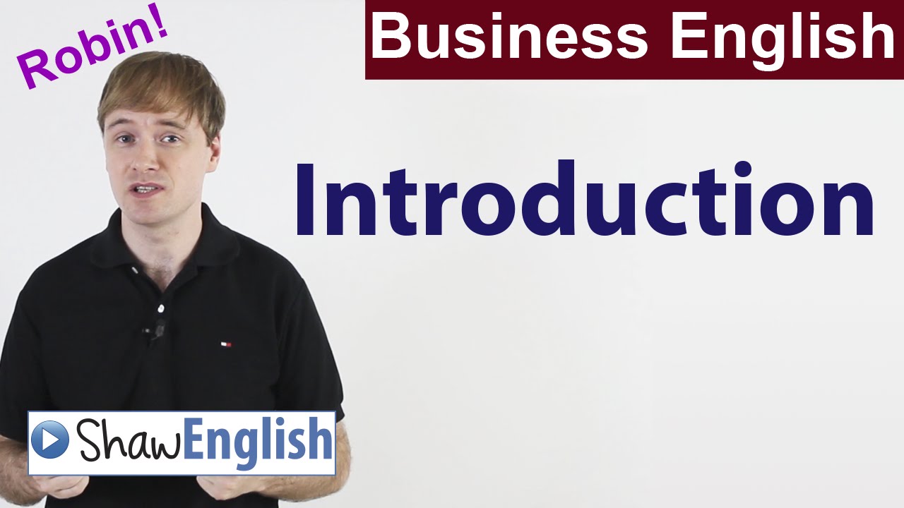 Business English Introduction