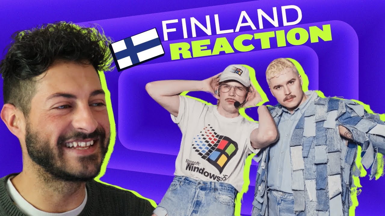 LET'S REACT TO EUROVISION 2024 🇫🇮 FINLAND| WINDOWS95MAN - NO RULES