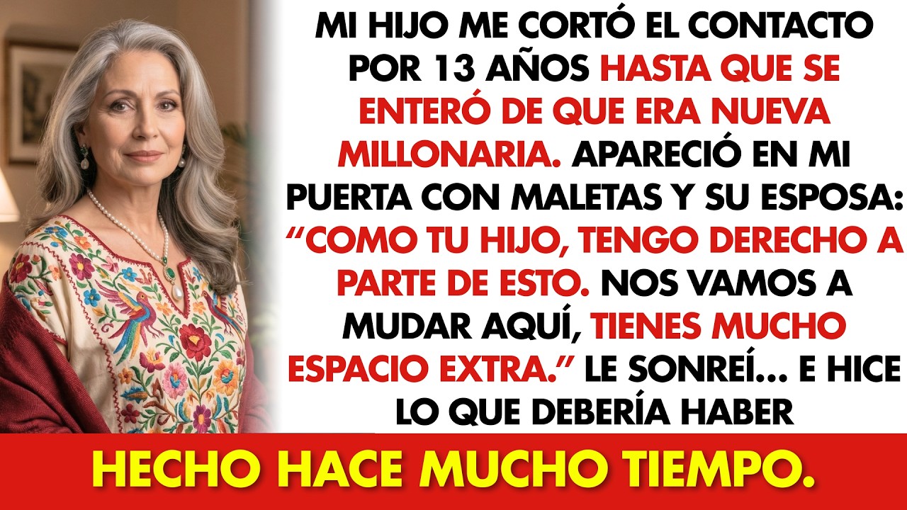 Mi Hijo Se Enteró De Mis Ingresos, Así Que Apareció Con Su Esposa Floja Y Exigió Que Le Diera…