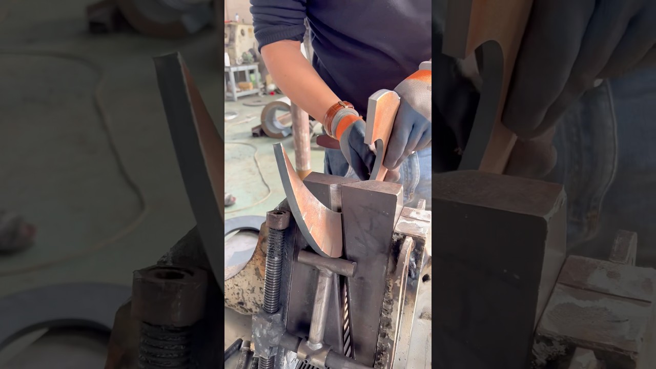 Bending Hot Steel With Extreme Precision 🔥 | ASMR So Satisfying Metal Work