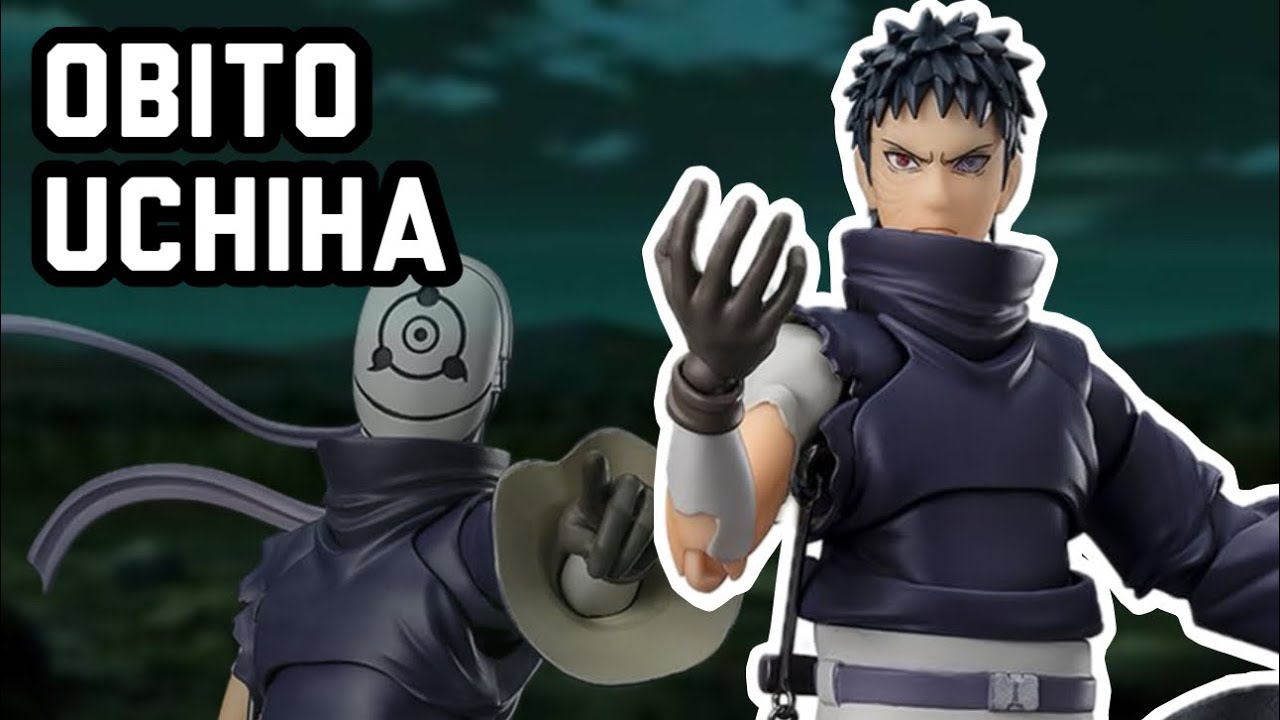 SH Figuarts Наруто Шиппуден Обито Учиха Обзор фигурки Tamashii Nations BANDAI