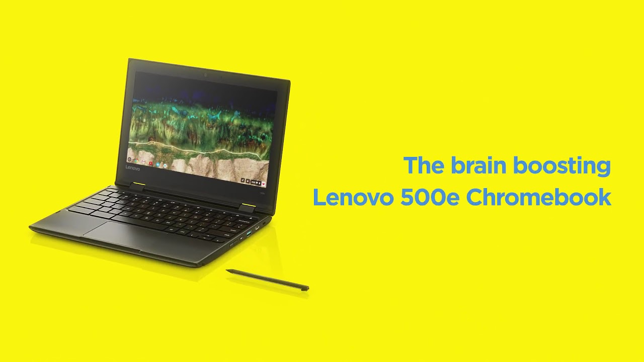 Lenovo 500e Chromebook Garaged EMR Pen