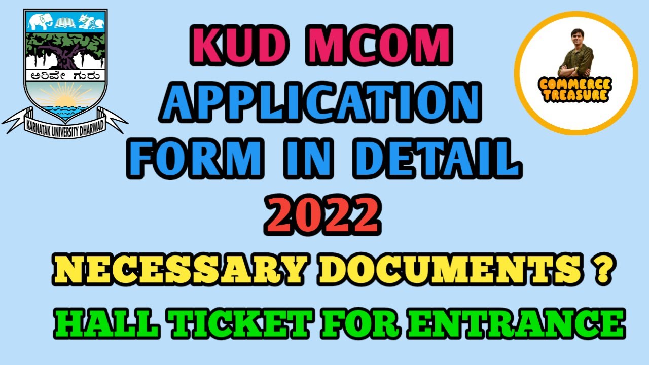 KUD M.COM PGET 2022. How to fill Application form in detail. Documents required.