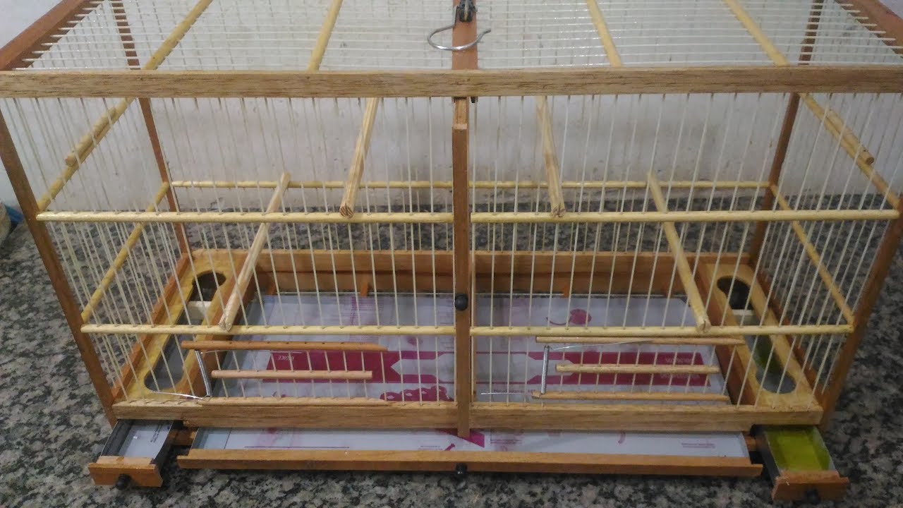 Como fazer uma gaiola criadeira para canário do reino